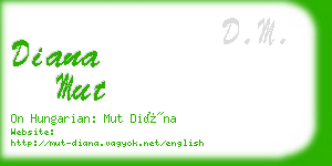 diana mut business card